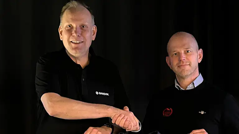 Sandvik Gästriklands Ishockeyförbund Handslag