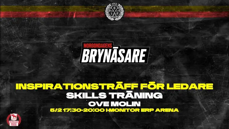 Thumbnail Morgondagens Brynäsare Inspirationsträff För Ledare Skills Träning
